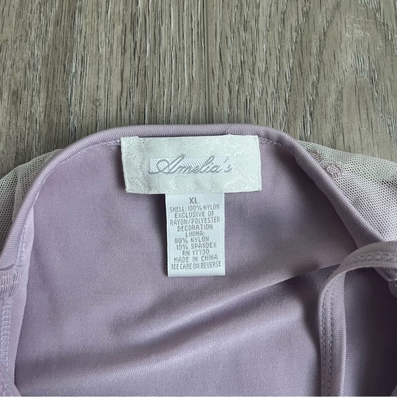 Amelia’s Purple Sheer Slip Dress - Picture 2 of 5